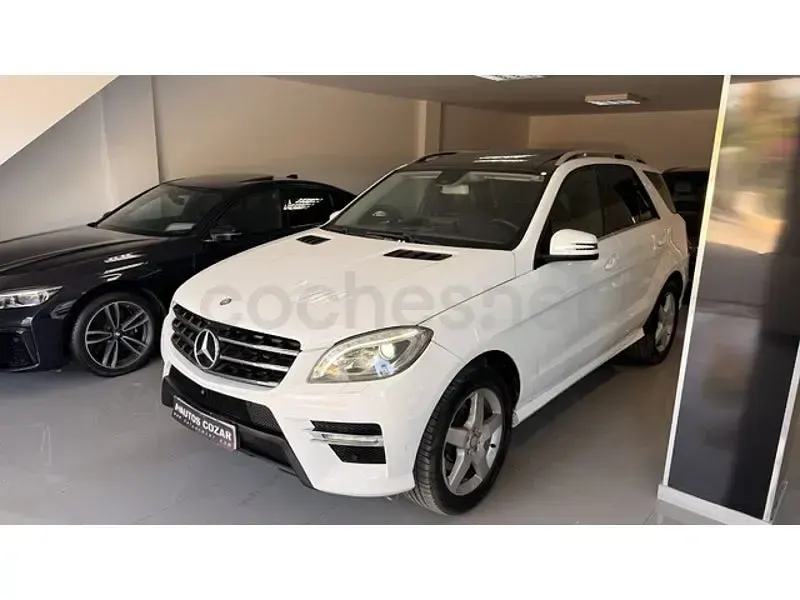 Usado Mercedes ML350 258 CV (189 kW) 2014 Blanco SUV