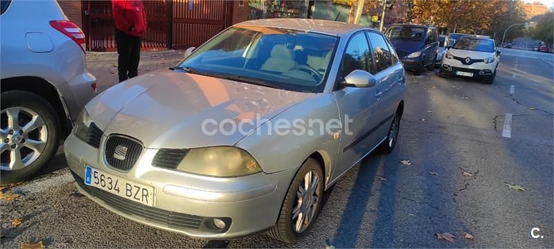 Usado Seat Ibiza Fresh 100 CV (73 kW) 2002 Gris / plata Berlina