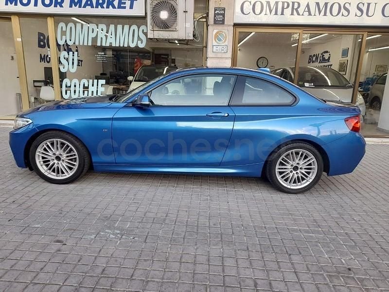 Usado BMW 218 150 CV (110 kW) 2016 Azul Coupe