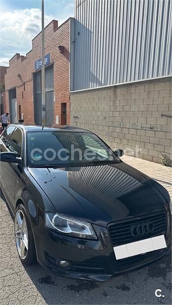 Usado Audi A3 Ambition 160 CV (117 kW) 2012 Negro Berlina