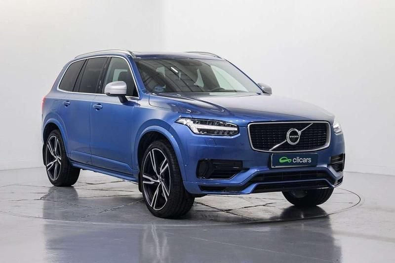 Usado Volvo XC90 R-Design 392 CV (288 kW) 2018 Azul SUV
