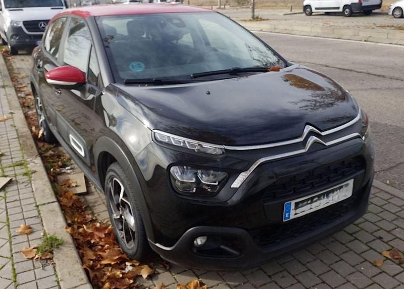 Negro Usado 2022 Citroën C3 Feel Berlina | 9790 € (Super precio) - Imagen 1/4