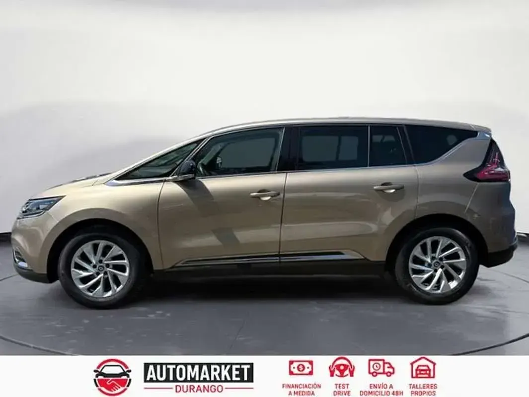 Usado Renault Espace Zen 160 CV (117 kW) 2016 Beige Monovolumen