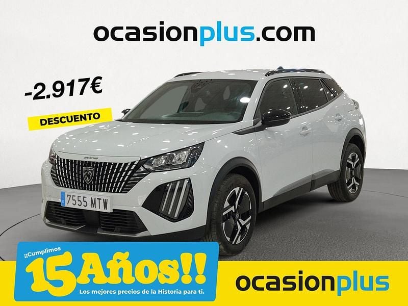 Blanco Usado 2024 Peugeot 2008 Allure SUV | 17.790 € (Buen precio) - Imagen 1/4