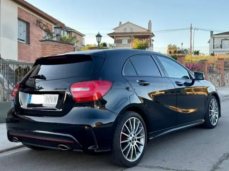 Brugt Mercedes A180 AMG 122 HK (89 kW) 2013 Sort Sedan