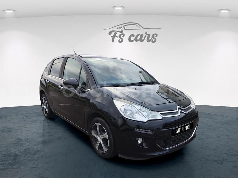 Usado Citroën C3 Exclusive 99 CV (72 kW) 2016 Negro Berlina