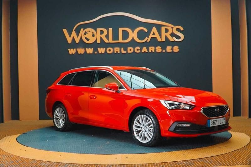 Usado Seat Leon XCELLENCE 150 CV (110 kW) 2020 Rojo Utilitario