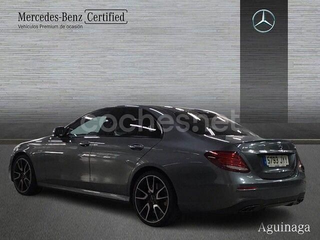 Usado Mercedes E43 AMG 401 CV (294 kW) 2017 Gris / plata Berlina