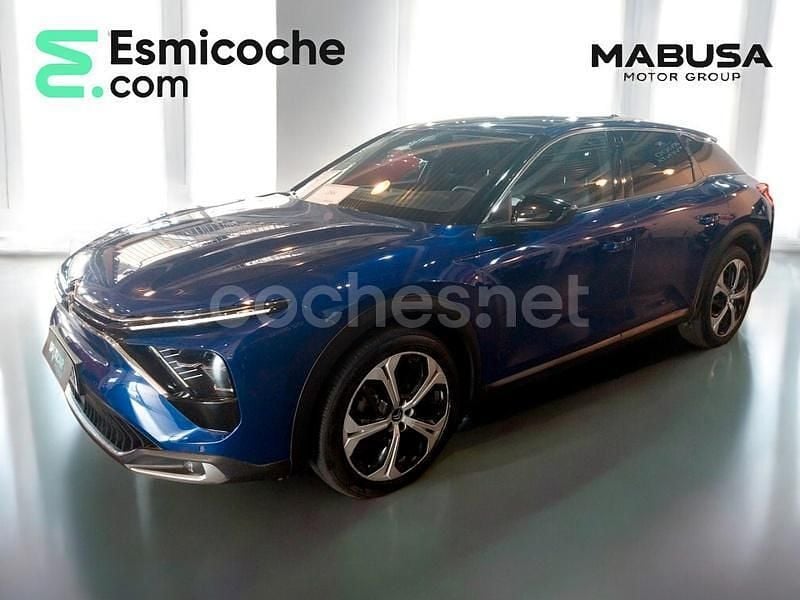 Azul Usado 2022 Citroën C5 X Feel Berlina | 18.990 € (Buen precio) - Imagen 1/4