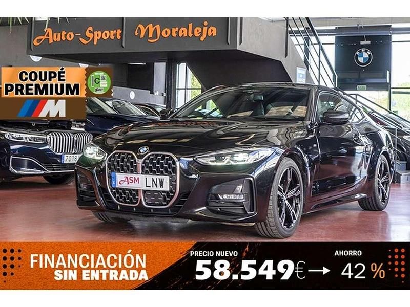 Usado BMW 420 Sport Line 184 CV (135 kW) 2021 Negro Coupe