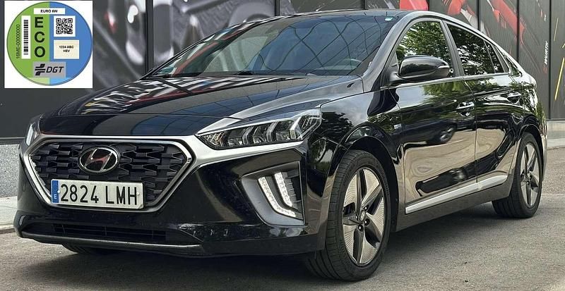 Negro Usado 2021 Hyundai Ioniq Berlina | 12.900 € (Buen precio) - Imagen 1/4