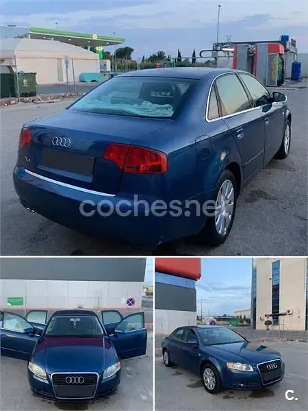 Usado Audi A4 115 CV (84 kW) 2006 Azul Berlina