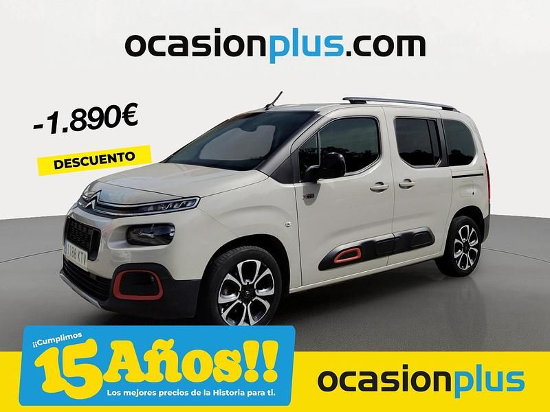 Beige Usado 2019 Citroën Berlingo Shine Monovolumen | 20.800 € (Precio justo) - Imagen 1/4