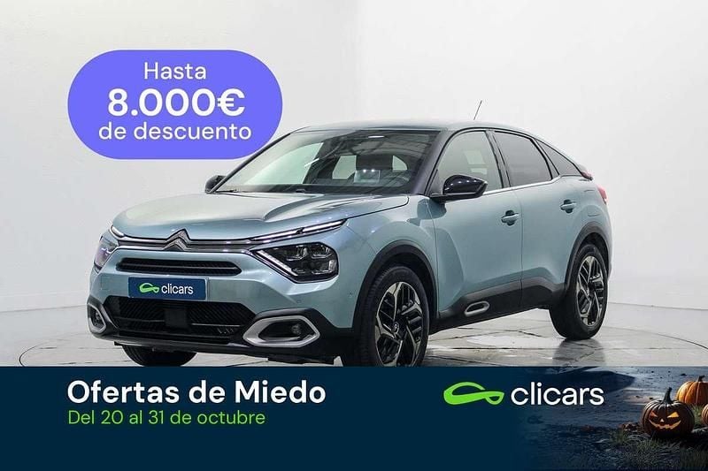 Azul Usado 2021 Citroën C4 PureTech Utilitario | 14.590 € (Buen precio) - Imagen 1/4