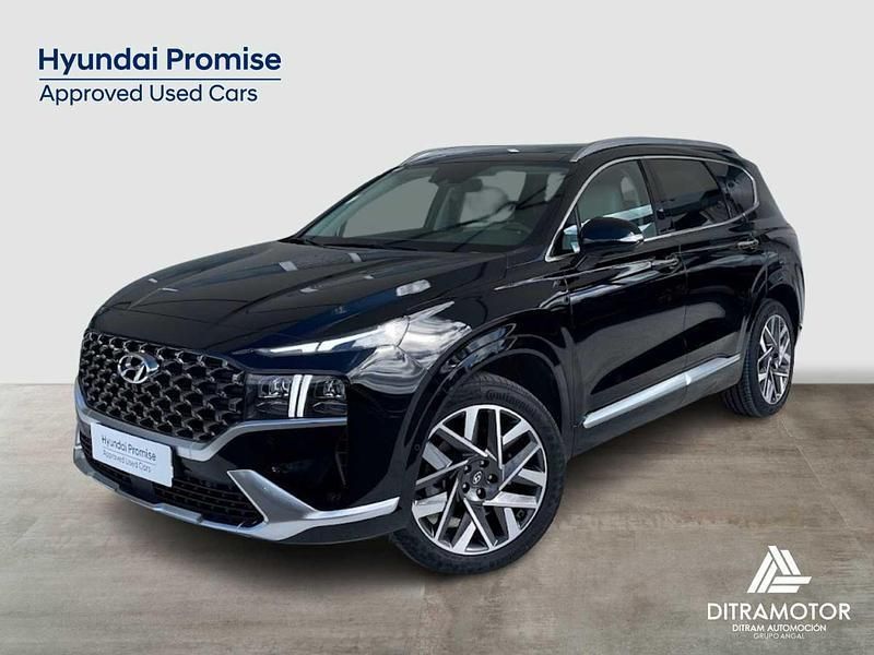 Abyss black Usado 2023 Hyundai Santa Fe Style SUV | 45.900 € (Un poco caro) - Imagen 1/4