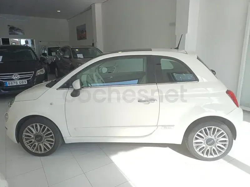 Usado Fiat 500 Lounge 69 CV (50 kW) 2017 Blanco Berlina