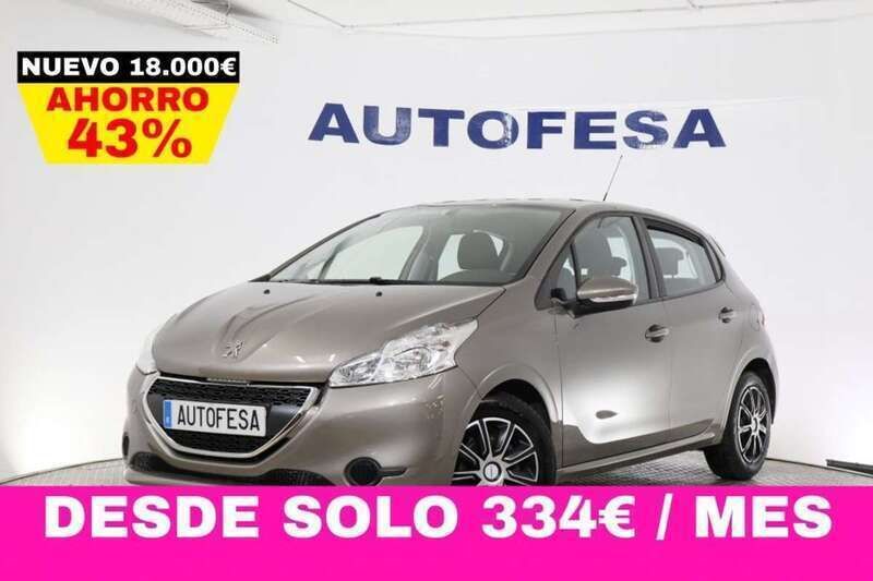 Plateado Usado 2014 Peugeot 208 Active Utilitario | 10.350 € (Caro) - Imagen 1/4