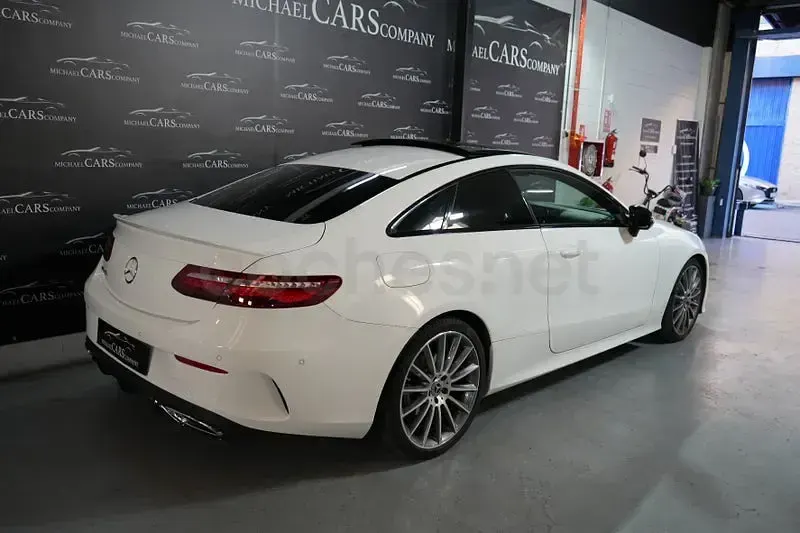 Usado Mercedes E220 194 CV (142 kW) 2018 Blanco Coupe