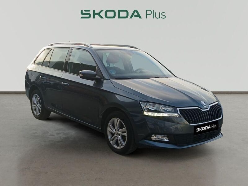 Gris Usado 2021 Skoda Fabia Ambition Familiar | 14.890 € (Precio justo) - Imagen 1/4