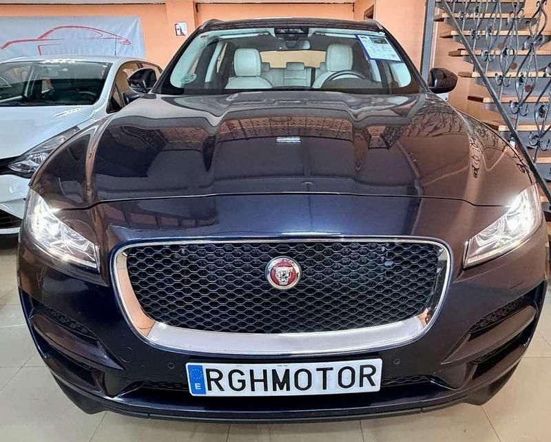 Usado Jaguar F-Pace Prestige 179 CV (131 kW) 2018 Azul SUV