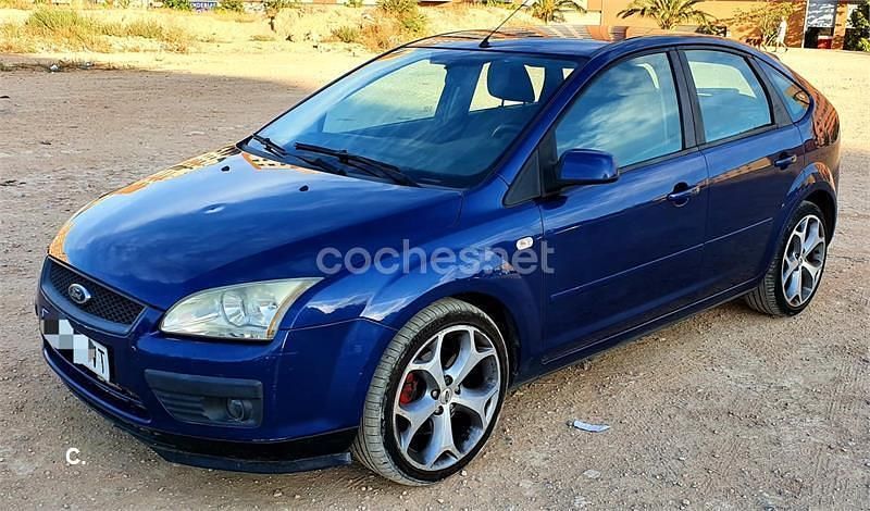 Azul Usado 2007 Ford Focus Trend Berlina | 3100 € (Precio justo) - Imagen 1/4