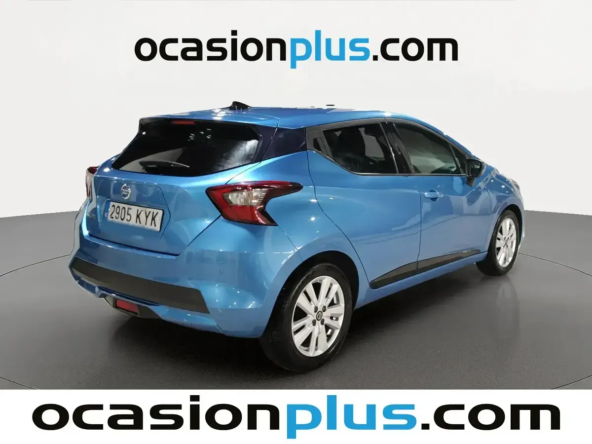 Usado Nissan Micra Acenta 100 CV (73 kW) 2019 Azul Utilitario