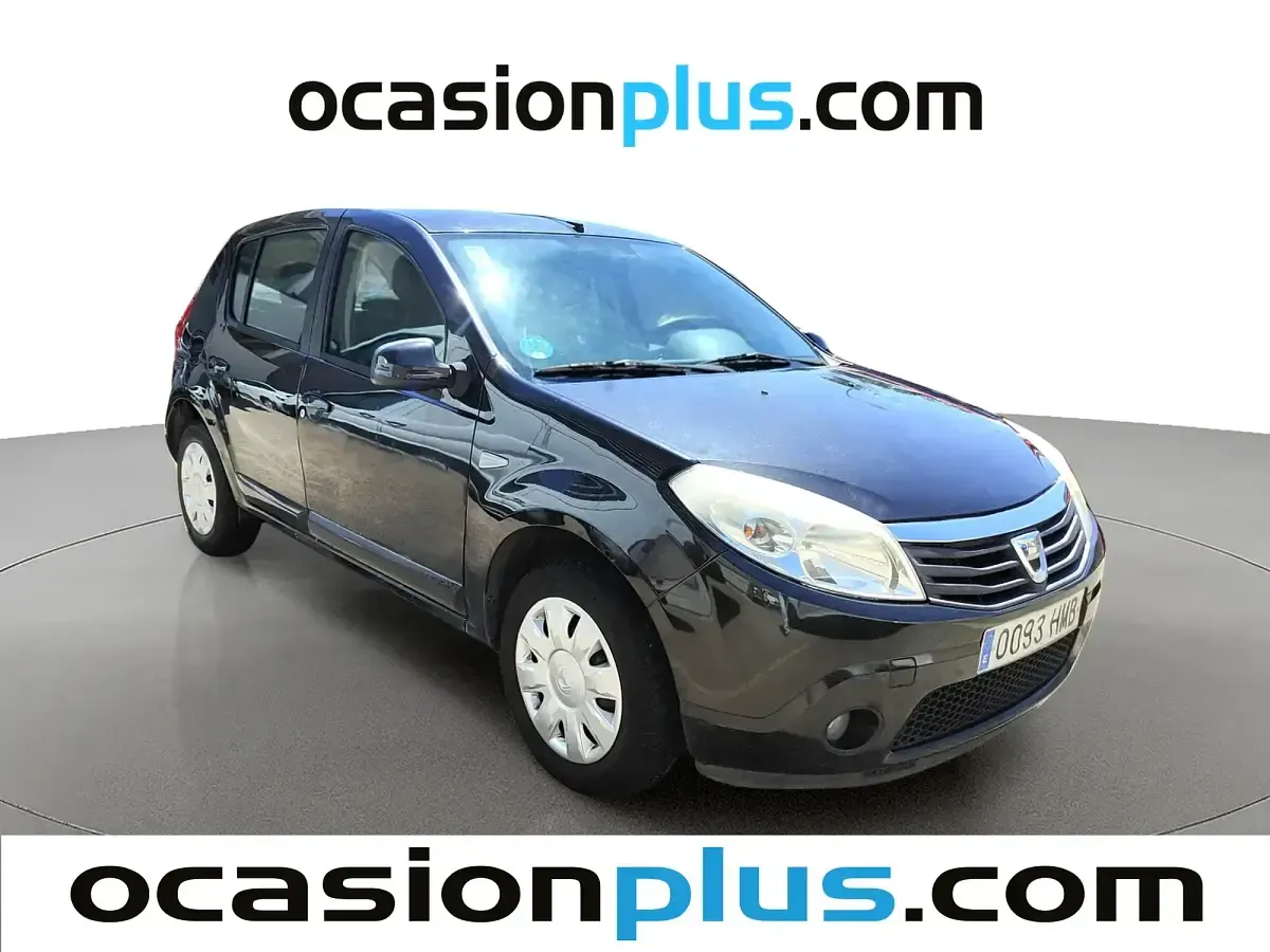 Usado Dacia Sandero Lauréate 75 CV (55 kW) 2012 Negro Utilitario