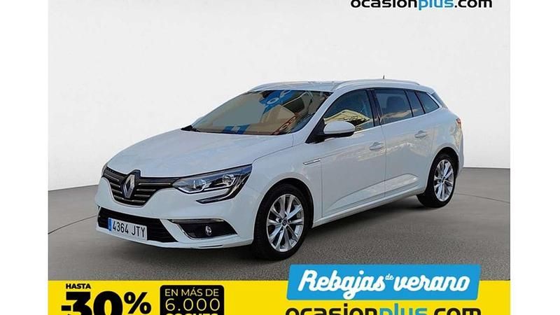Blanco Usado 2016 Renault Mégane GrandTour Zen Familiar | 11.150 € (Buen precio) - Imagen 1/4