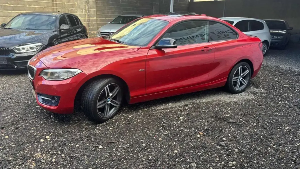 Occasion BMW 218 Comfort Edition 136 PK (100 kW) 2015 Rood Coupé
