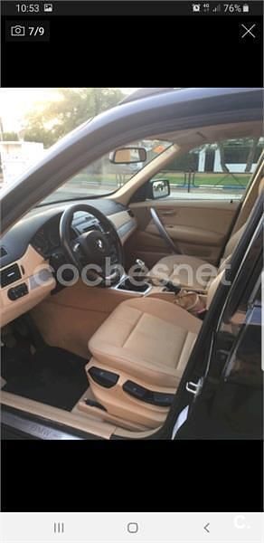 Usado BMW X3 150 CV (110 kW) 2007 Negro SUV