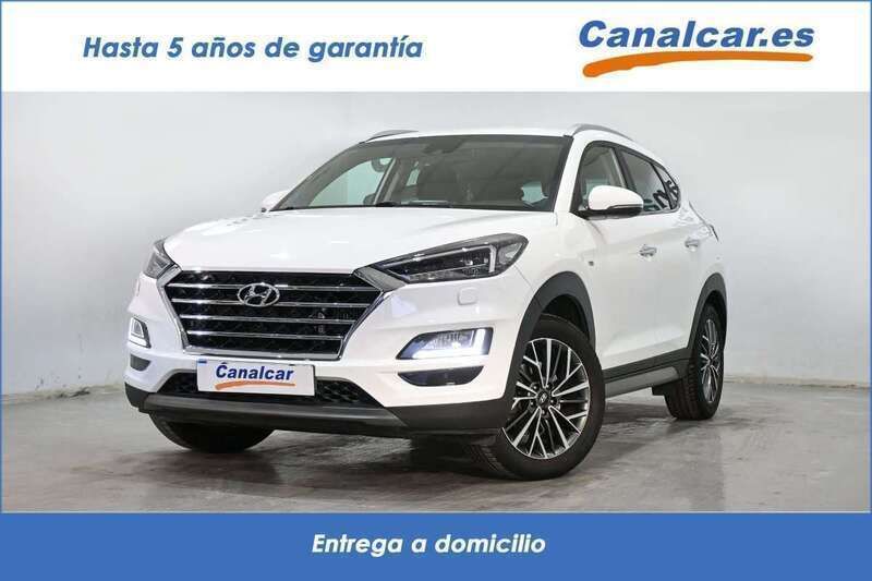 Blanco Usado 2019 Hyundai Tucson SUV | 13.749 € (Precio justo) - Imagen 1/4