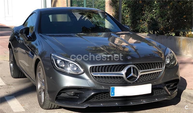 Gris / plata Usado 2017 Mercedes SLC250 Descapotable | 35.000 € - Imagen 1/4