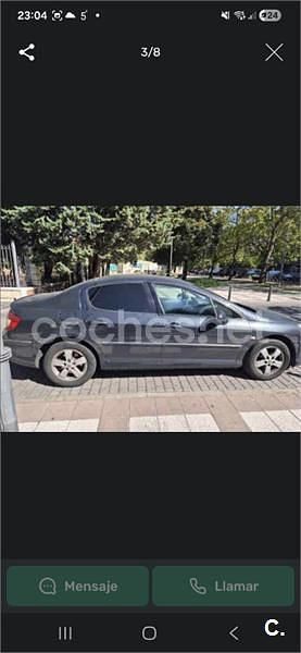 Usado Peugeot 407 Business-Line 110 CV (80 kW) 2010 Negro Berlina