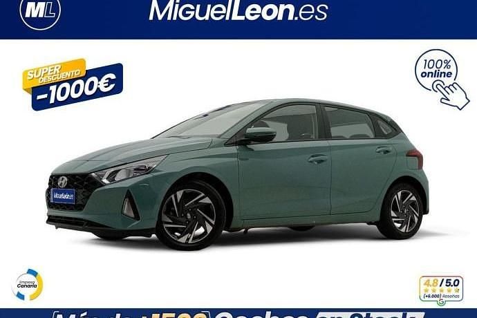Verde Usado 2021 Hyundai i20 Utilitario | 12.985 € (Precio justo) - Imagen 1/3
