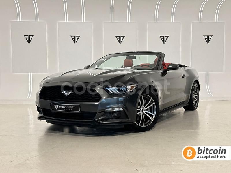 Gris / plata Usado 2017 Ford Mustang Descapotable | 31.990 € (Precio justo) - Imagen 1/4