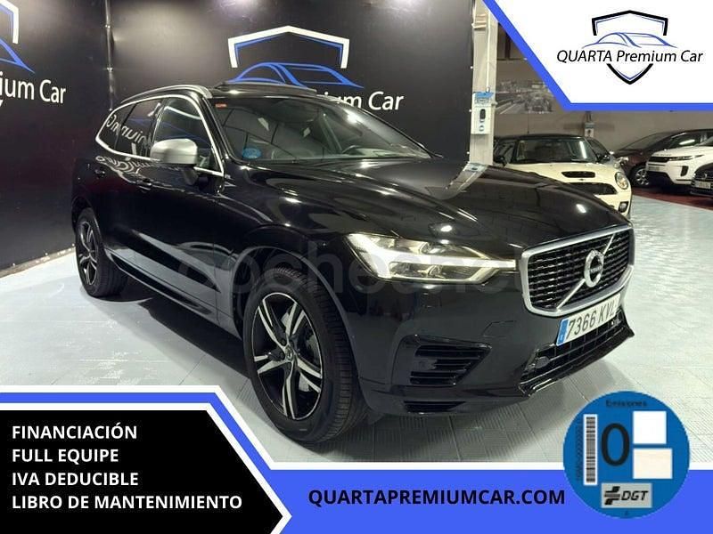 Usado Volvo XC60 R-Design 390 CV (286 kW) 2019 Negro SUV