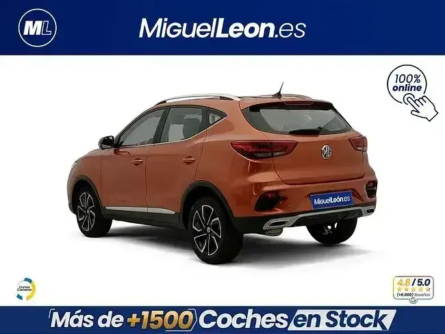 Usado MG ZS Luxury 106 CV (77 kW) 2022 Naranja SUV