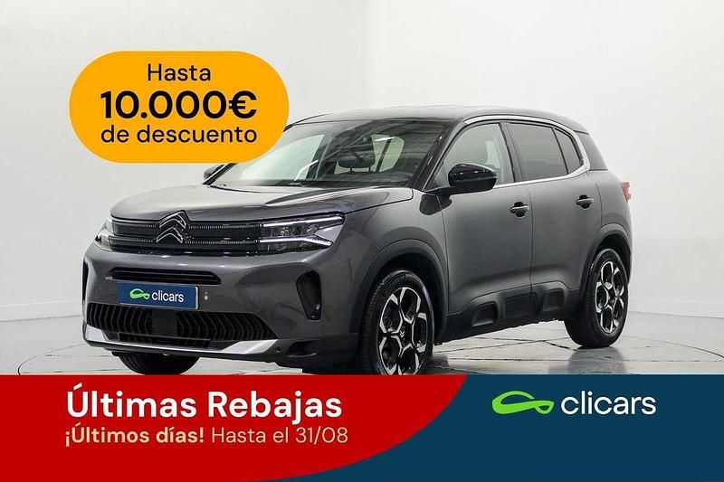 Gris Usado 2024 Citroën C5 Aircross SUV | 22.690 € (Super precio) - Imagen 1/4