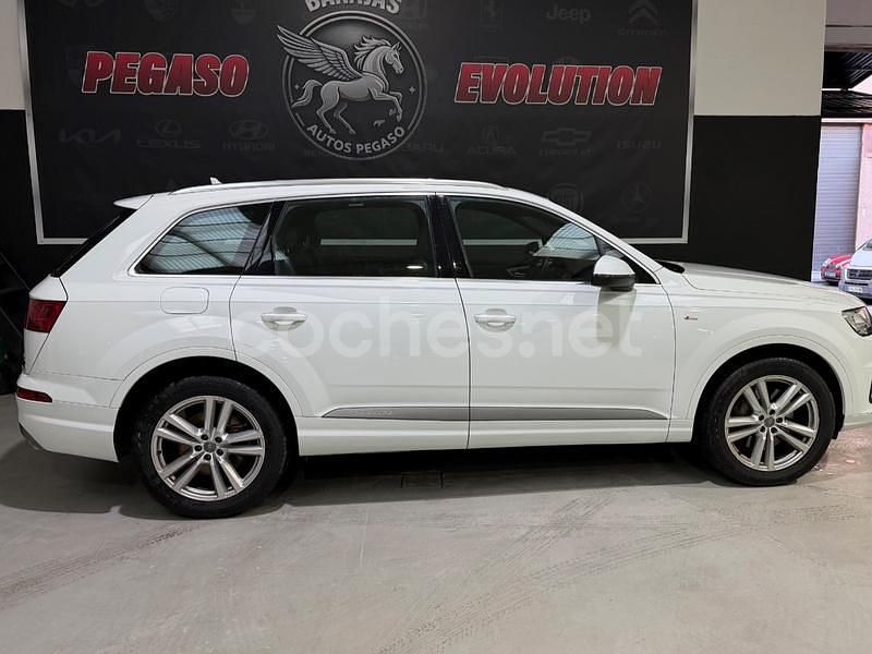 Usado Audi Q7 S-Line 218 CV (160 kW) 2017 Blanco SUV