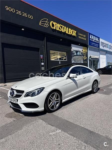 Käytetty Mercedes E250 204 HP (150 kW) 2013 Valkoinen Coupe - kaksiovinen