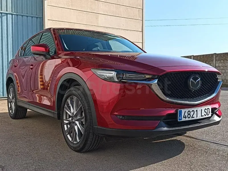 Usado Mazda CX-5 194 CV (142 kW) 2021 Granate SUV