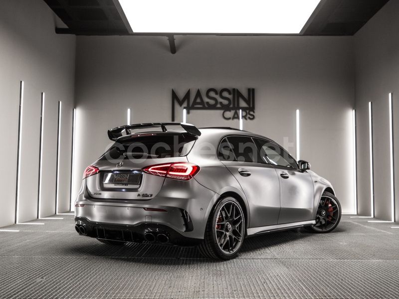 Gris / plata Usado 2021 Mercedes A45 AMG Berlina | 51.999 € (Precio justo) - Imagen 1/4