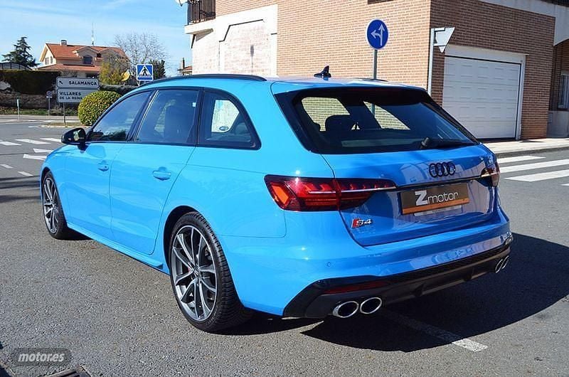 Usado Audi S4 347 CV (255 kW) 2020 Azul Familiar