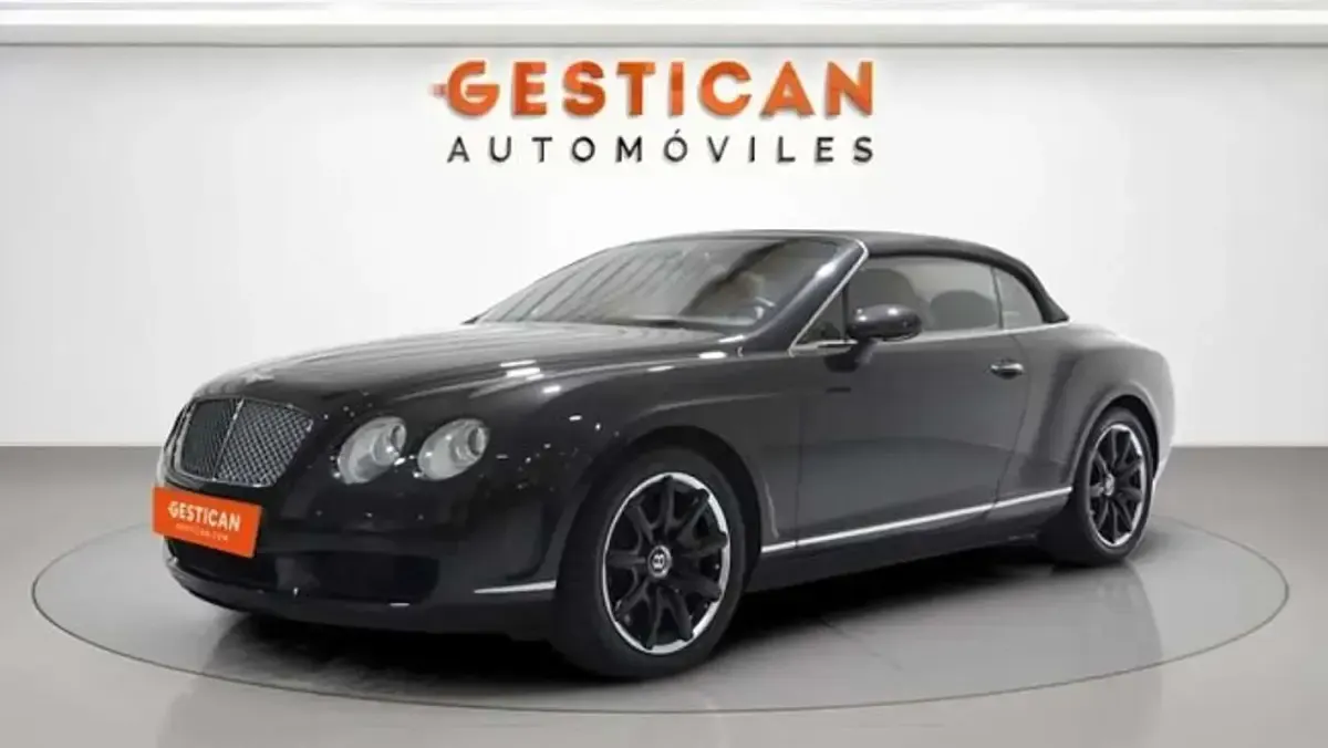 Usado Bentley Continental GT Convertible 559 CV (411 kW) 2007 Negro Descapotable
