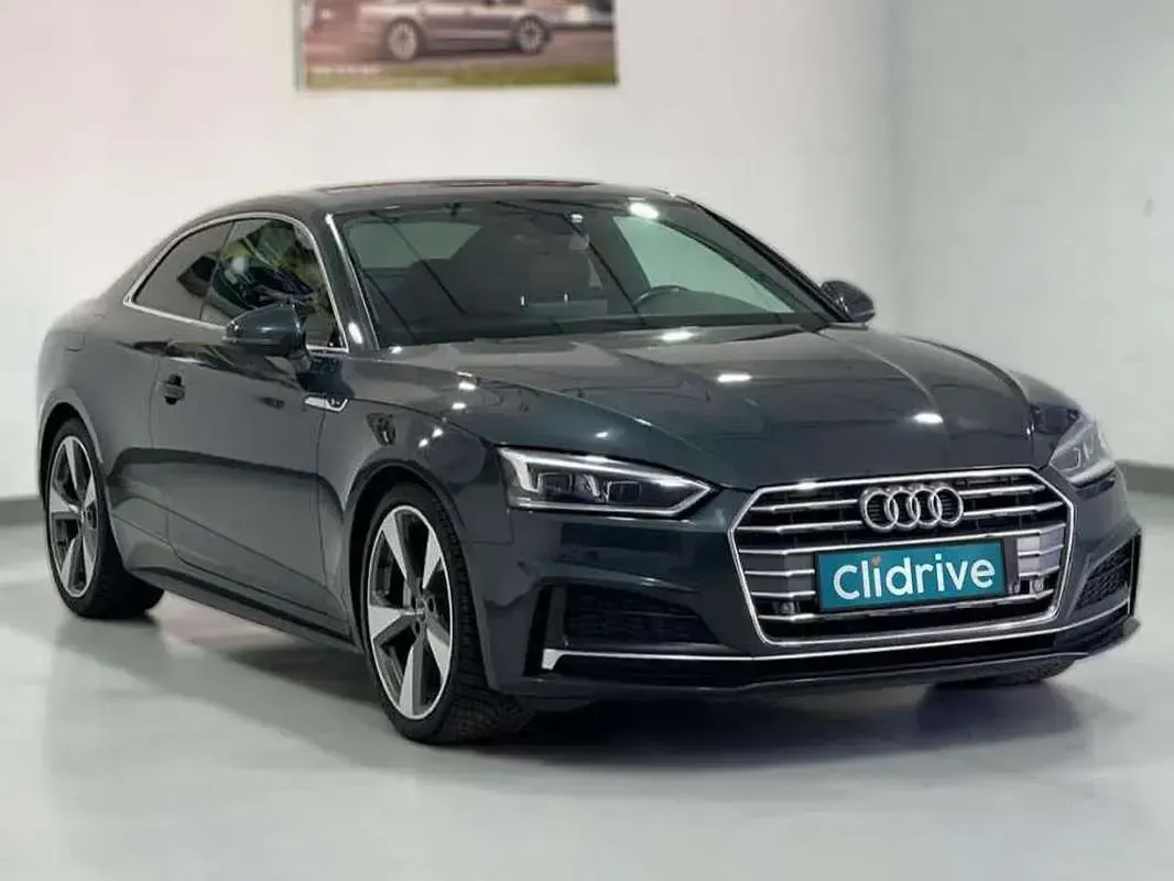 Usado Audi A5 Premium 190 CV (139 kW) 2017 Gris Coupe