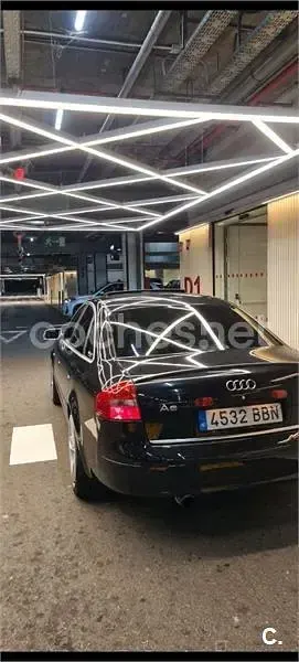 Usado Audi A6 150 CV (110 kW) 2000 Negro Berlina