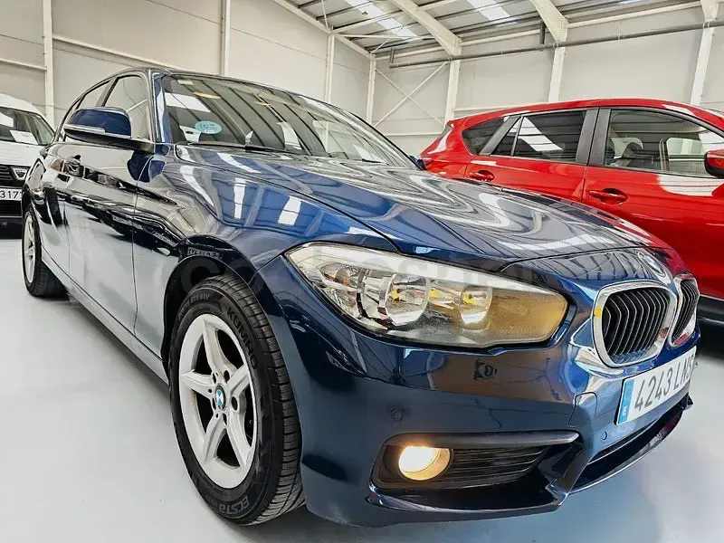 Usado BMW 116 Efficient Dynamics 116 CV (85 kW) 2018 Azul Utilitario