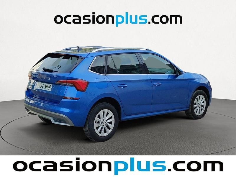 Käytetty Skoda Kamiq Ambition 110 HP (80 kW) 2024 Sininen Katumaasturi