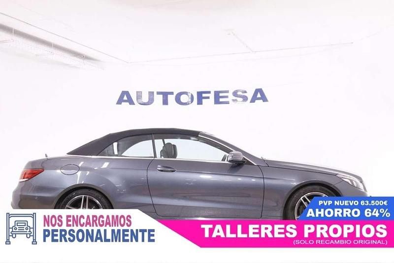 Usado Mercedes E220 AMG line 170 CV (125 kW) 2015 Descapotable