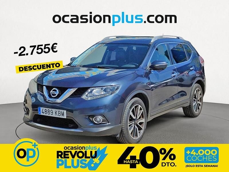 Usado Nissan X-Trail Tekna 131 CV (96 kW) 2017 Azul SUV